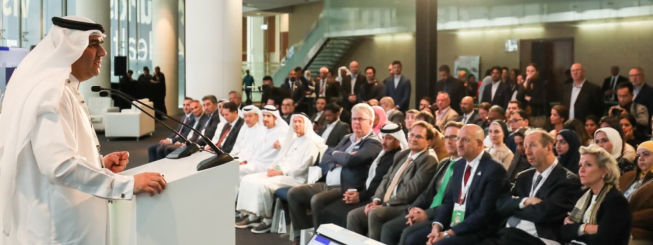 Amer Sharif, CEO of Dubai Health speaking at Arab Health 2024